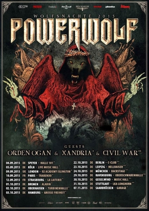 POWERWOLF Announce New Album Interludium